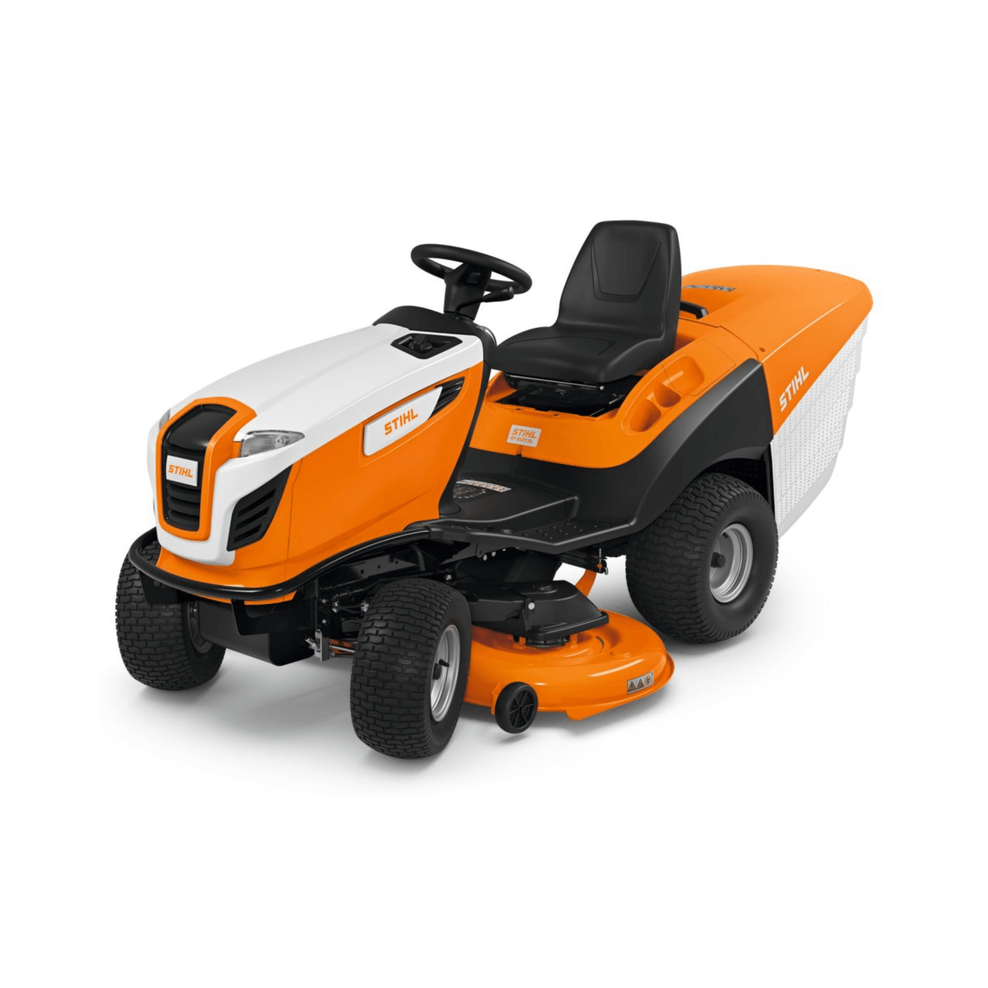 RT 6127 ZL 6 Series Petrol Ride on Lawn Mower featuring a cutting deck and powerful engine.