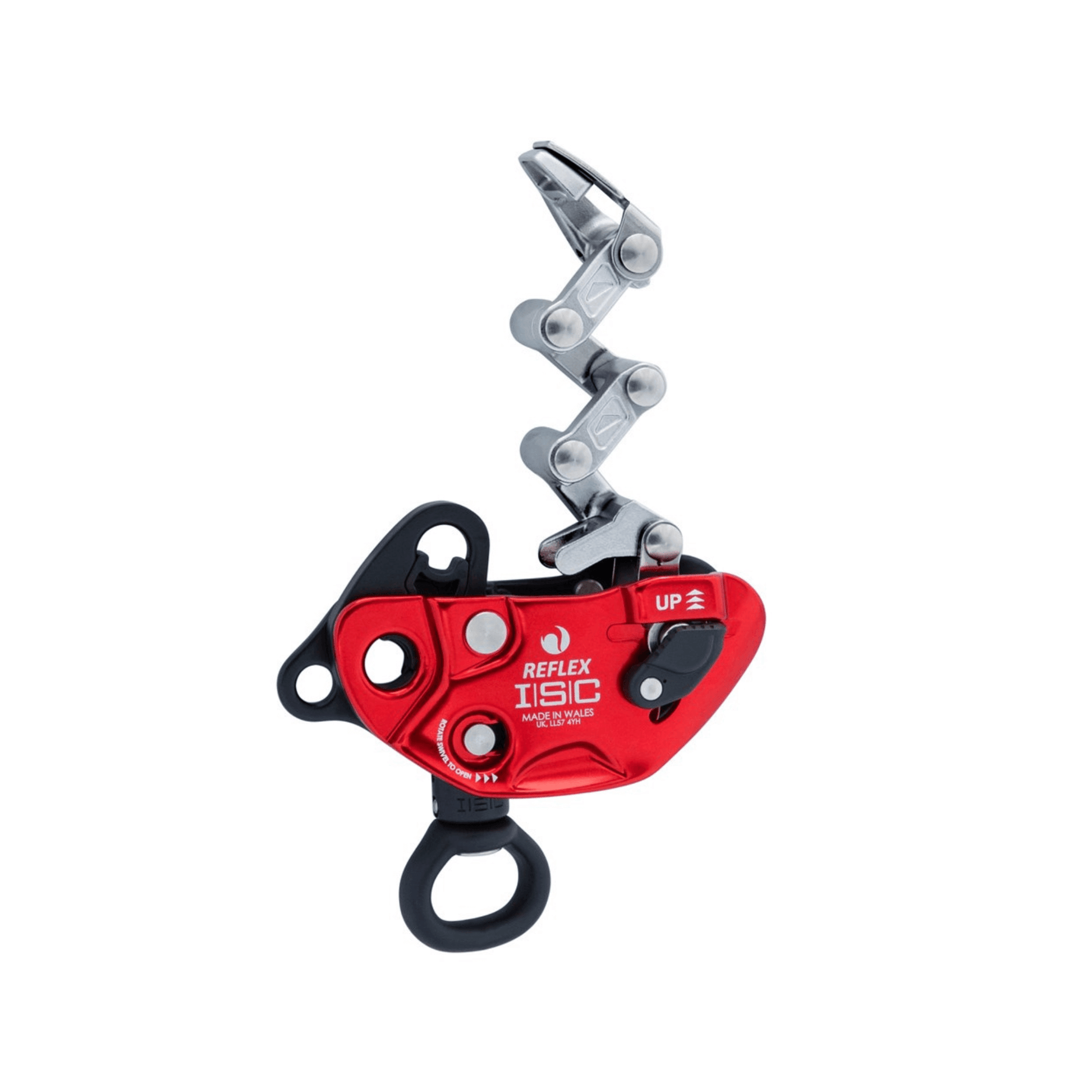 REFLEX Mechanical Hitch for UK arborists featuring precise friction control and rescue-capable design.