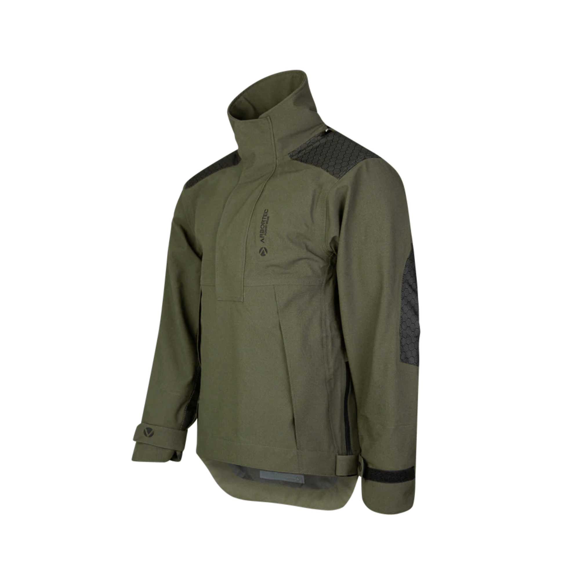BreatheDry Heavy Duty Smock for arborists, featuring waterproof and breathable fabric, ideal for tree surgeons.