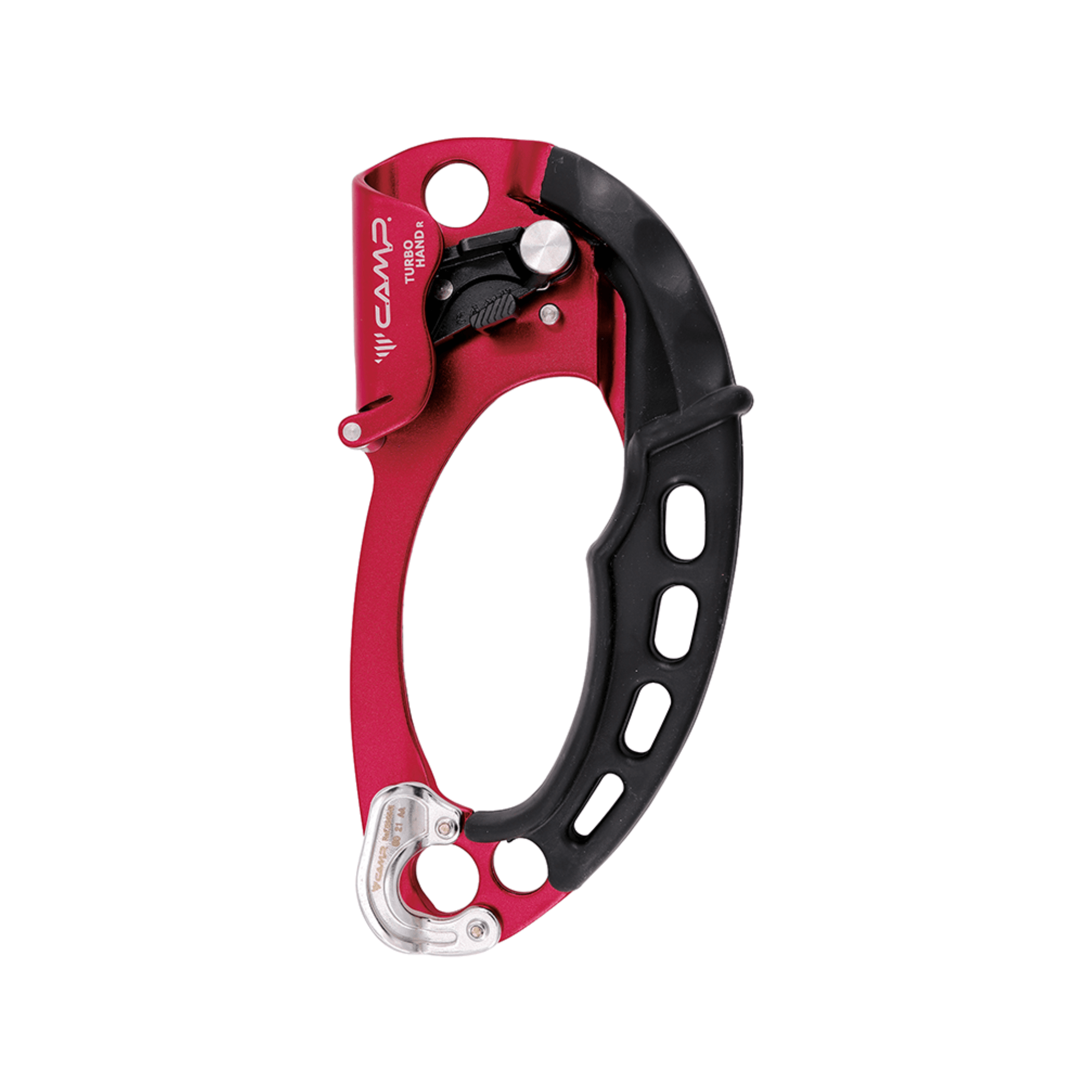 C.A.M.P. Turbohand Pro Hand Ascender, ergonomic design for efficient climbing and professional use.