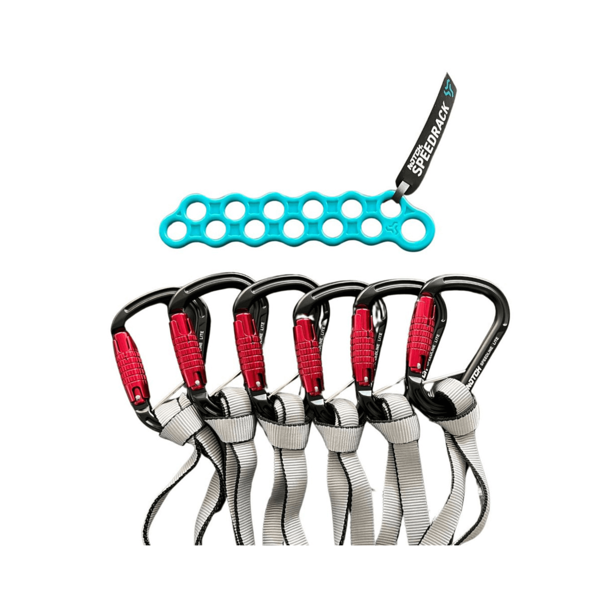 Notch Speedline Sling 100cm / 40" featuring lightweight carabiners and speedline slings for tree surgeons.