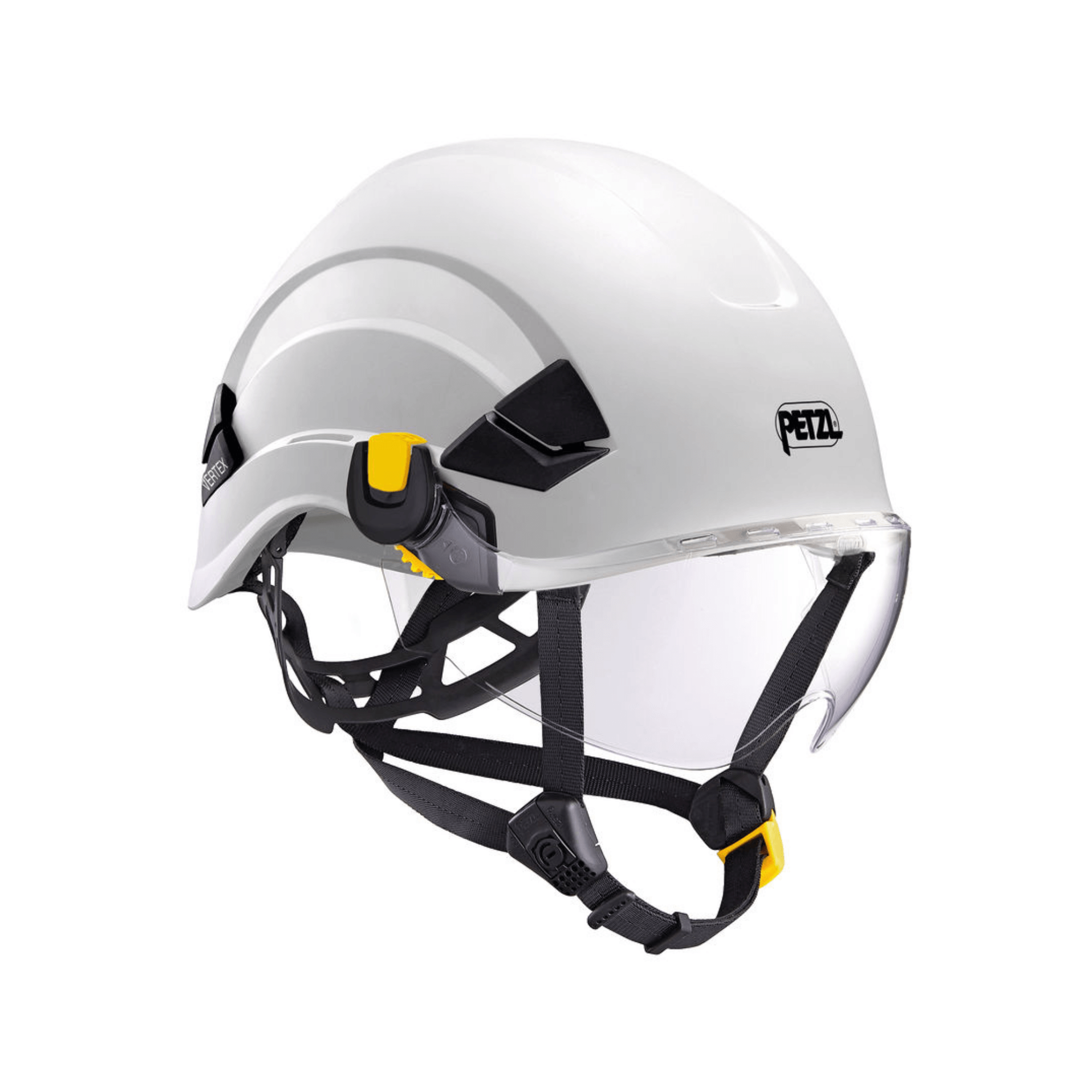 Petzl Vizir Face Eye Shield helmet designed for arborists and tree surgeons, providing superior eye protection and clarity.