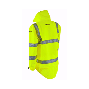 Harkie Forestry 2 Smock Hi-Vis Yellow with reflective stripes, ideal for tree surgeons and forestry work.