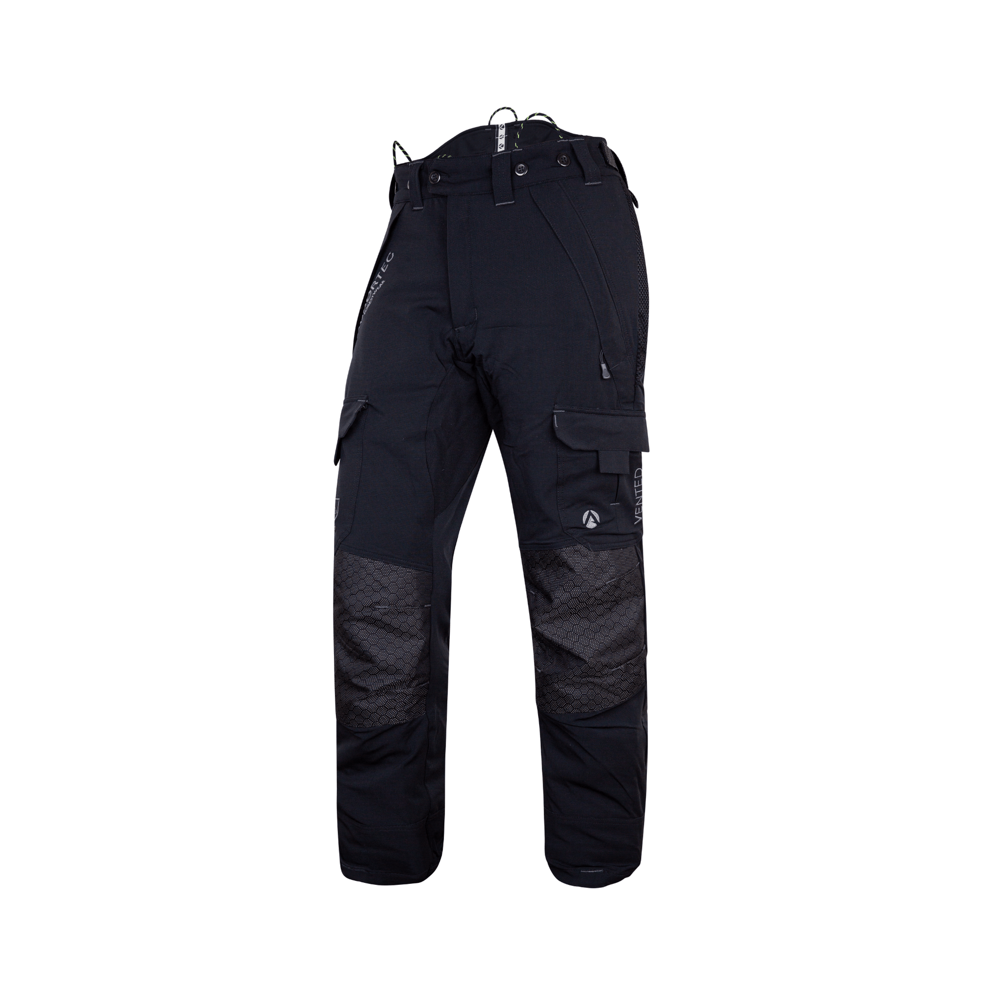 Vented Chainsaw Trousers Type A - Lightweight cooling protection for arborists in warm conditions.