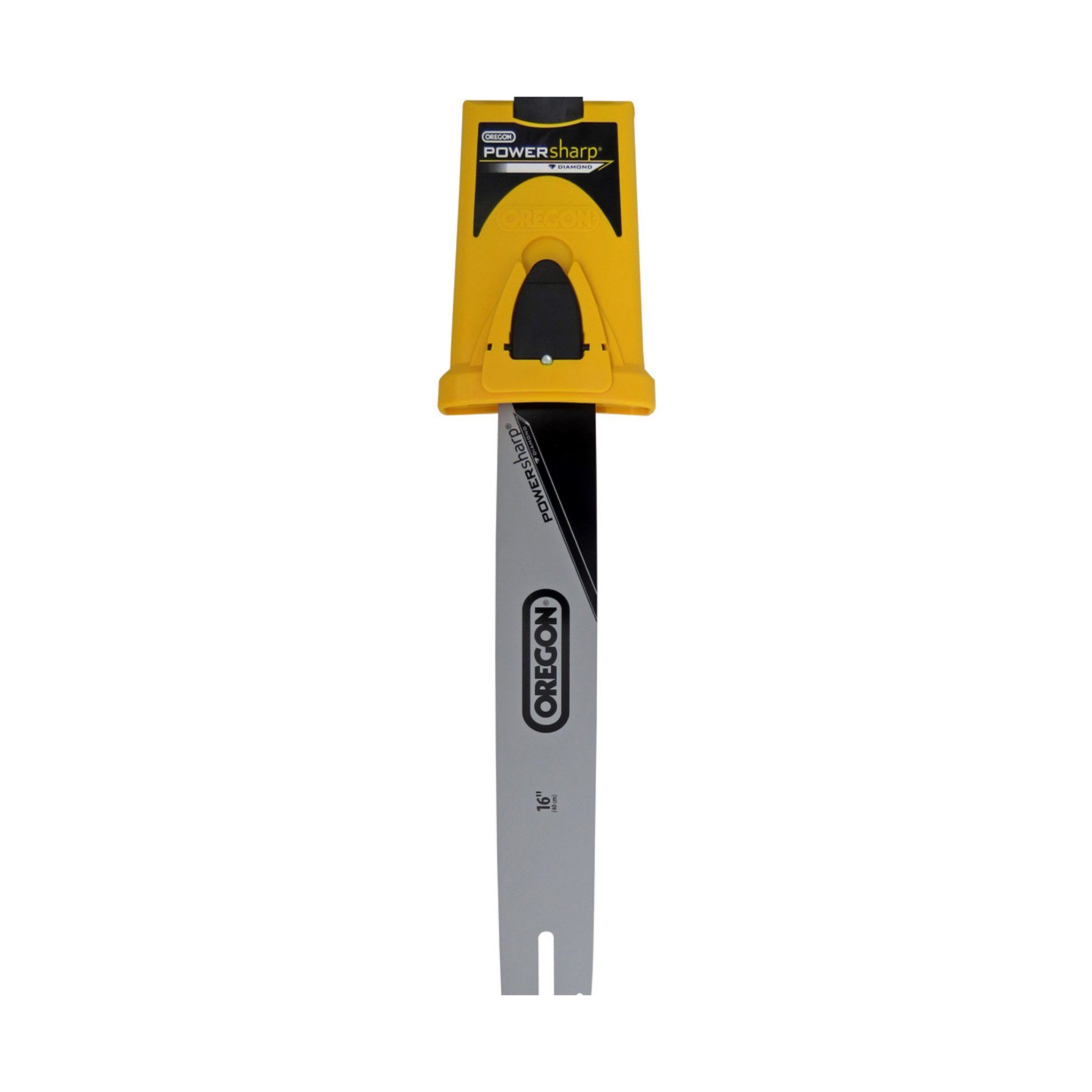 PowerSharp Bar 16" - Genuine Oregon guide bar with a 16-inch length and sharpener for quick chain maintenance.