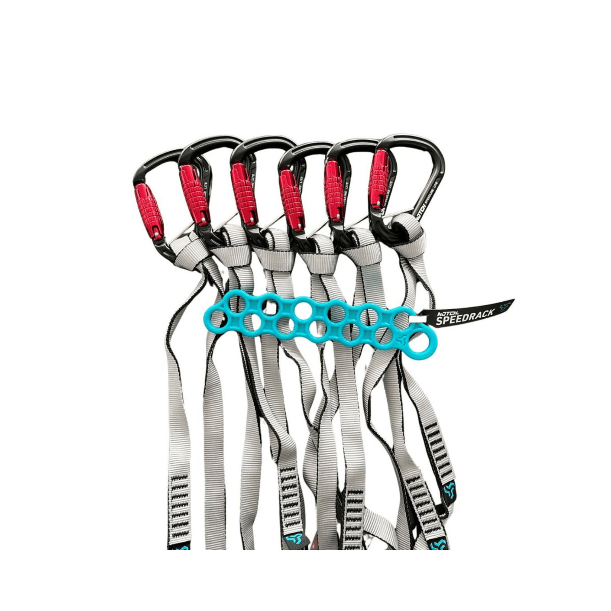 Speedline Sling 100cm / 40" with multiple carabiners and connecting straps for tree rigging.