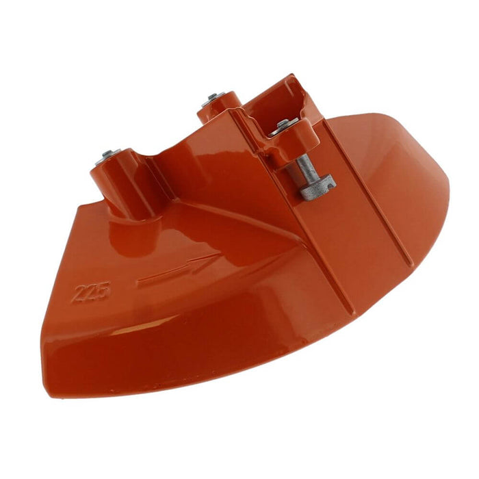 STIHL brushcutter saw blade guard for enhanced cutting precision and safety, ideal for tree surgeons.