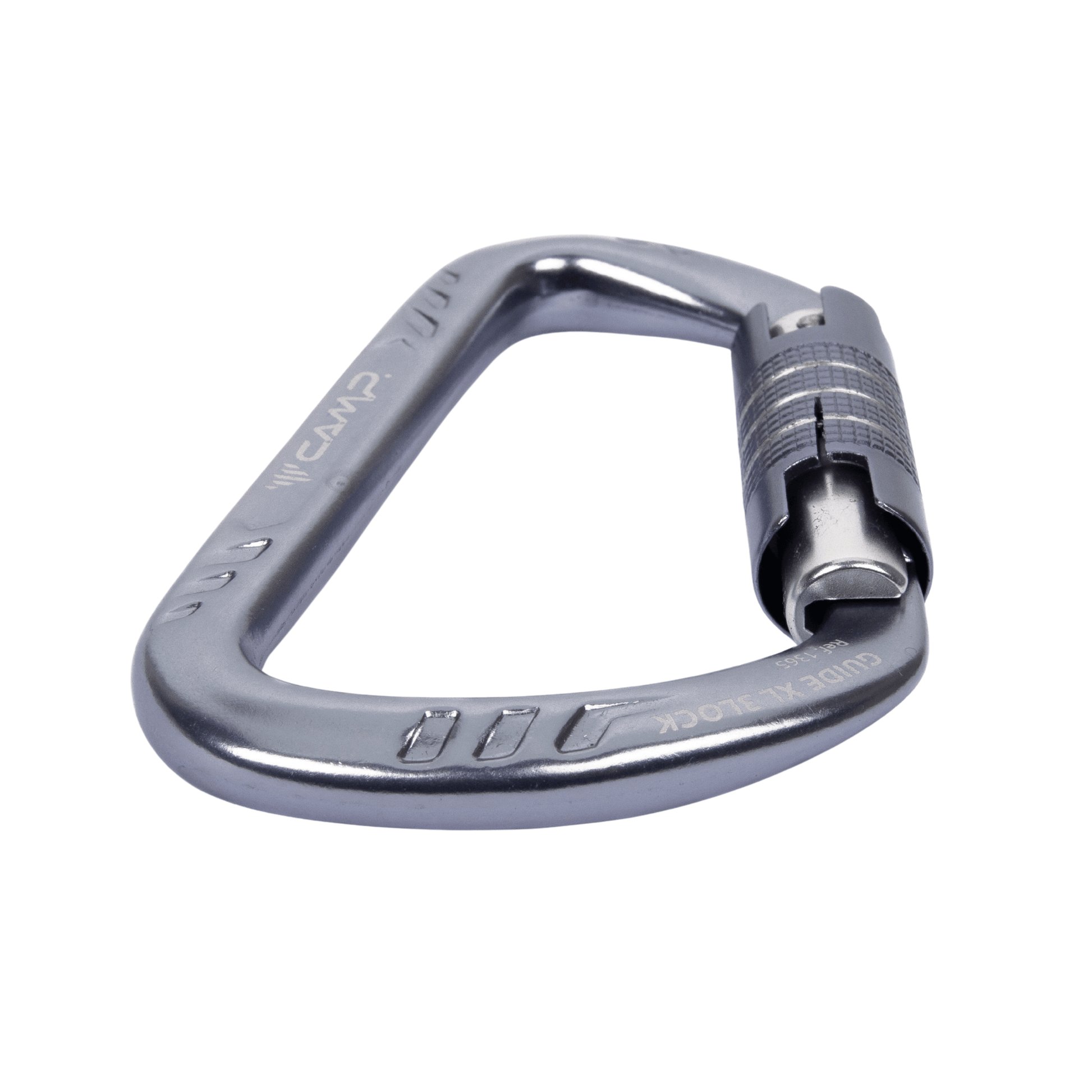GUIDE XL 3LOCK Aluminium Carabiner – Triple-locking gate for high-performance and safety.