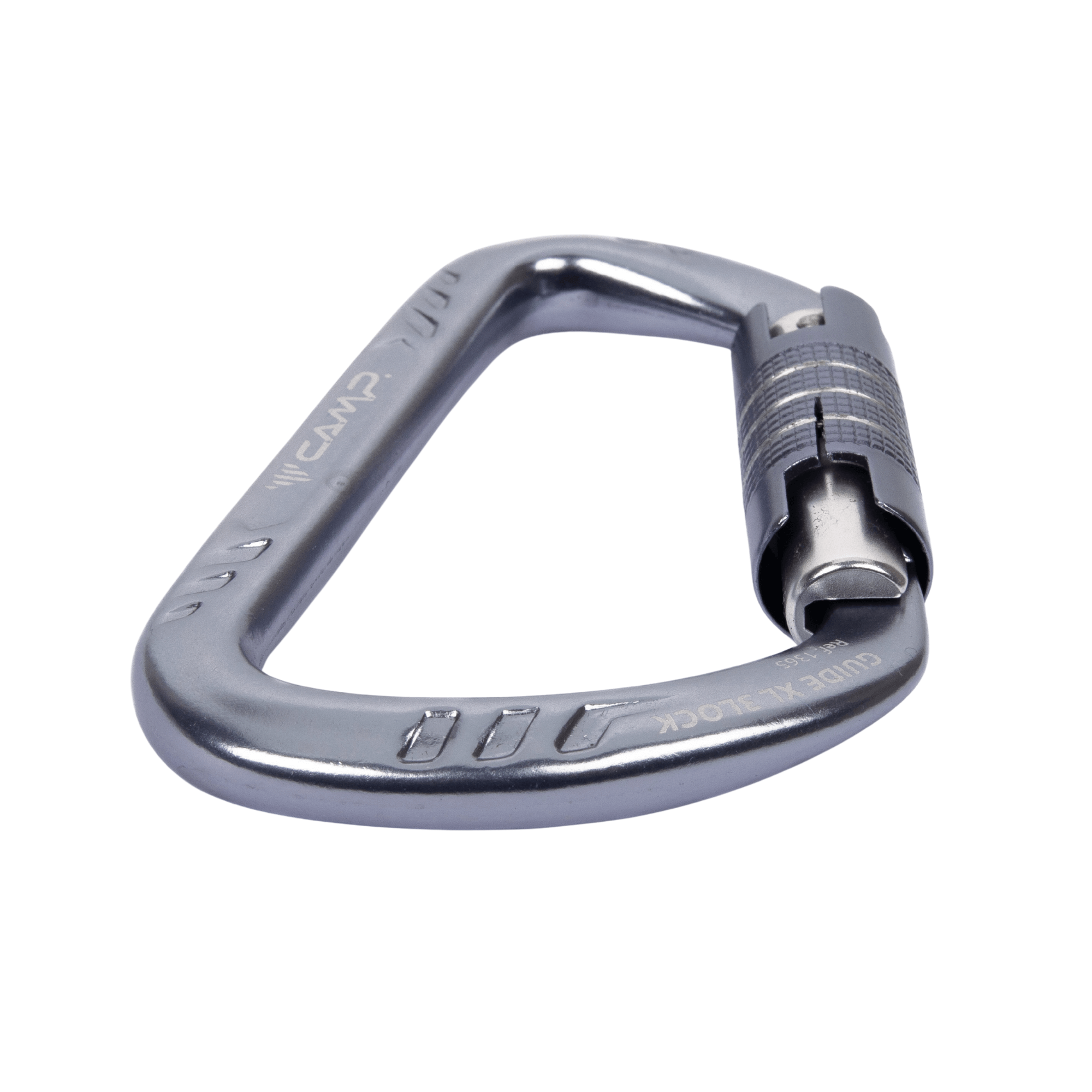 GUIDE XL 3LOCK Aluminium Carabiner – Triple-locking gate for high-performance and safety.