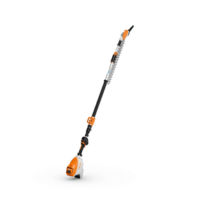 HLA 150 B Cordless Long-Reach Hedge Trimmer designed for tree surgeons and arborists for effective hedge maintenance.
