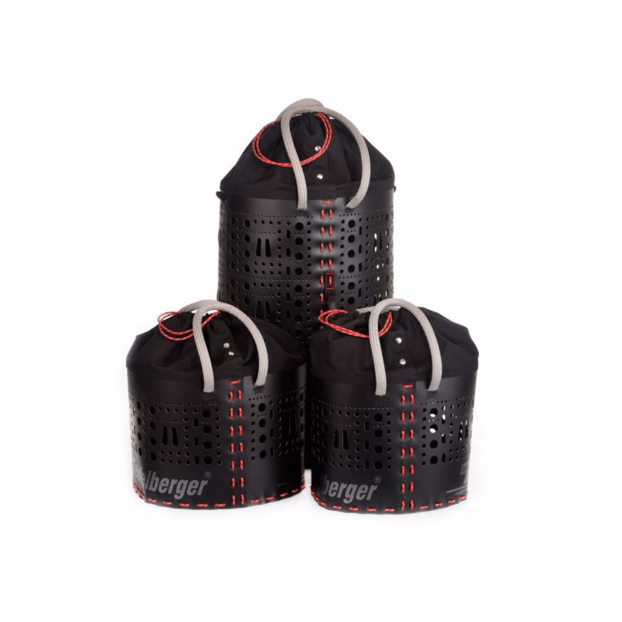 Rope Climbing ropeBucket kitBAG 25L: Set of three robust transport storage bags for tree care gear.
