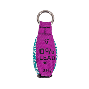 ZERO Throw Weights lead-free throw bag with color-coded design for arborists, 284g, reinforced fabric.