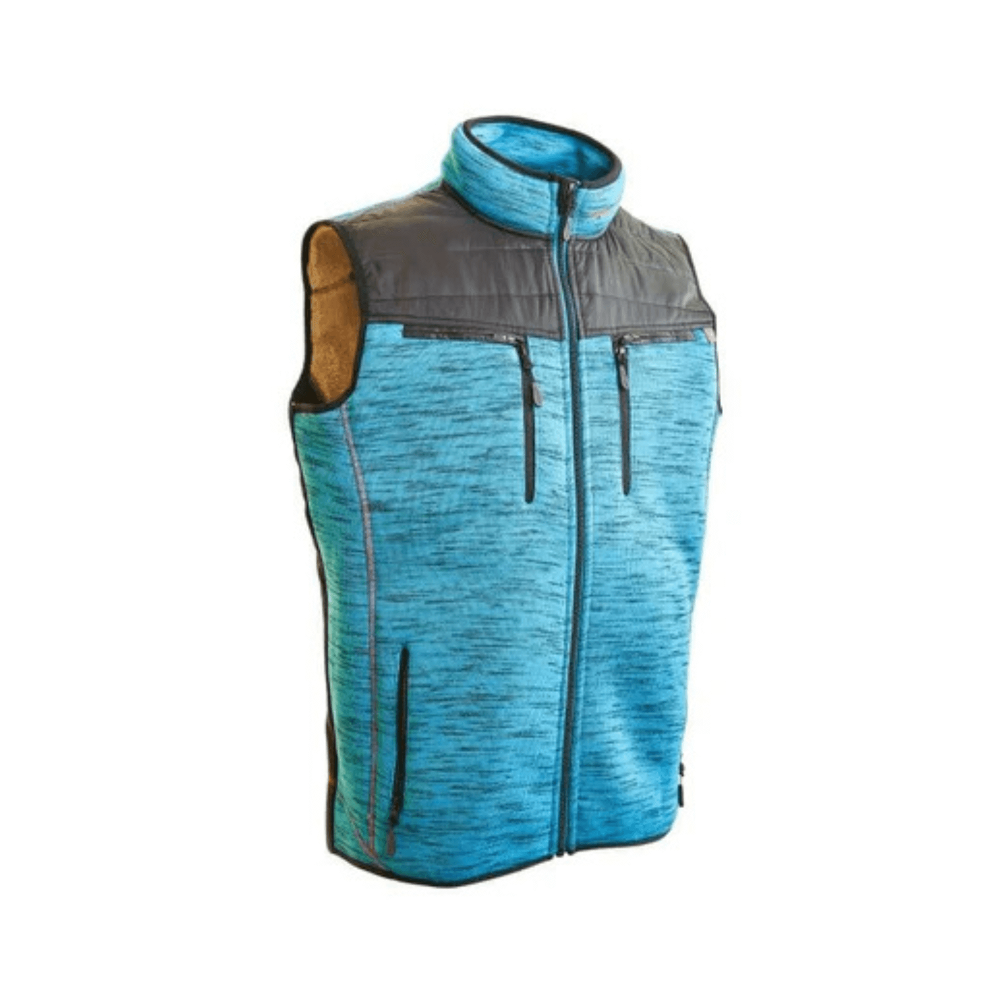 Protos Inuit Winter Vest for tree surgeons and arborists, featuring a smooth knitted design and warm teddy-fur lining.