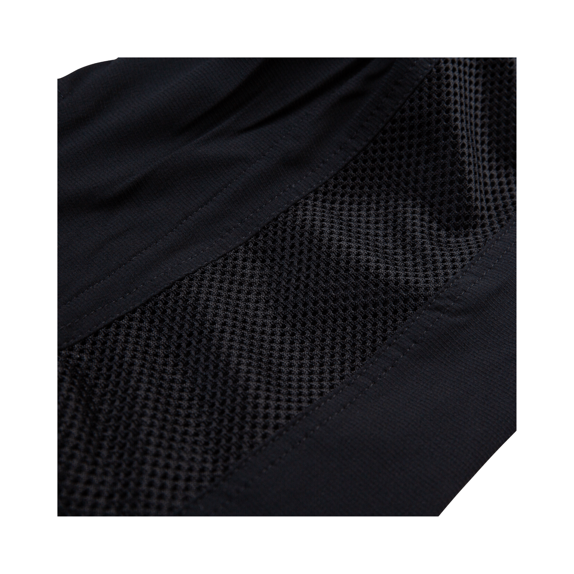 Close-up of the breathable fabric of Vented Chainsaw Trousers Type A, showcasing advanced ventilation and lightweight construction.
