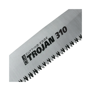 CEuk Trojan Straight Hand Saws 310mm blade featuring cutting-edge design and precision teeth for effective wood cutting.