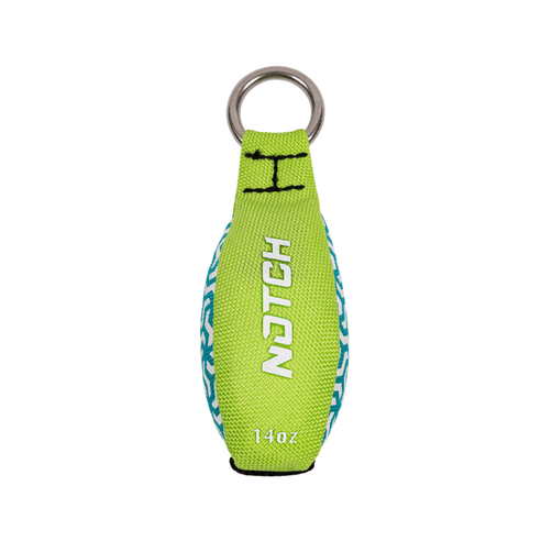 NOTCH ZERO Throw Weights 14 oz lead-free throw bag for arborists and tree-surgery professionals.
