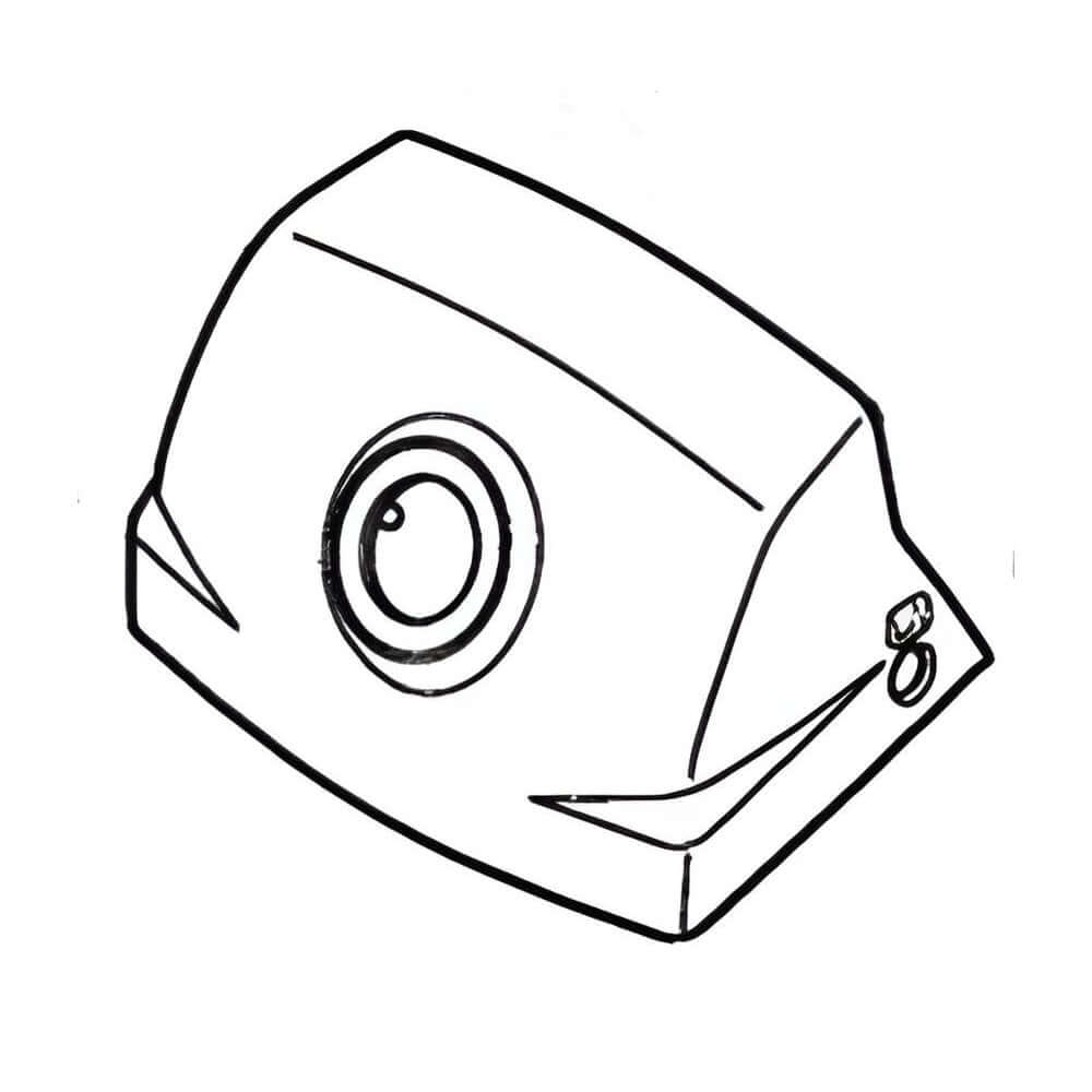 Air filter cover for STIHL MS201T chainsaw, essential for optimal performance and engine protection.