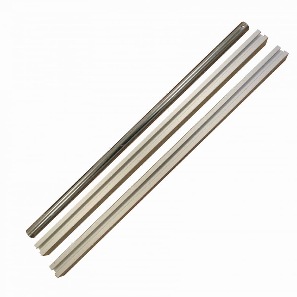 Alaskan Mill MKIII handle and rail sets, adjustable lengths for tree surgeons, ideal for milling larger logs.