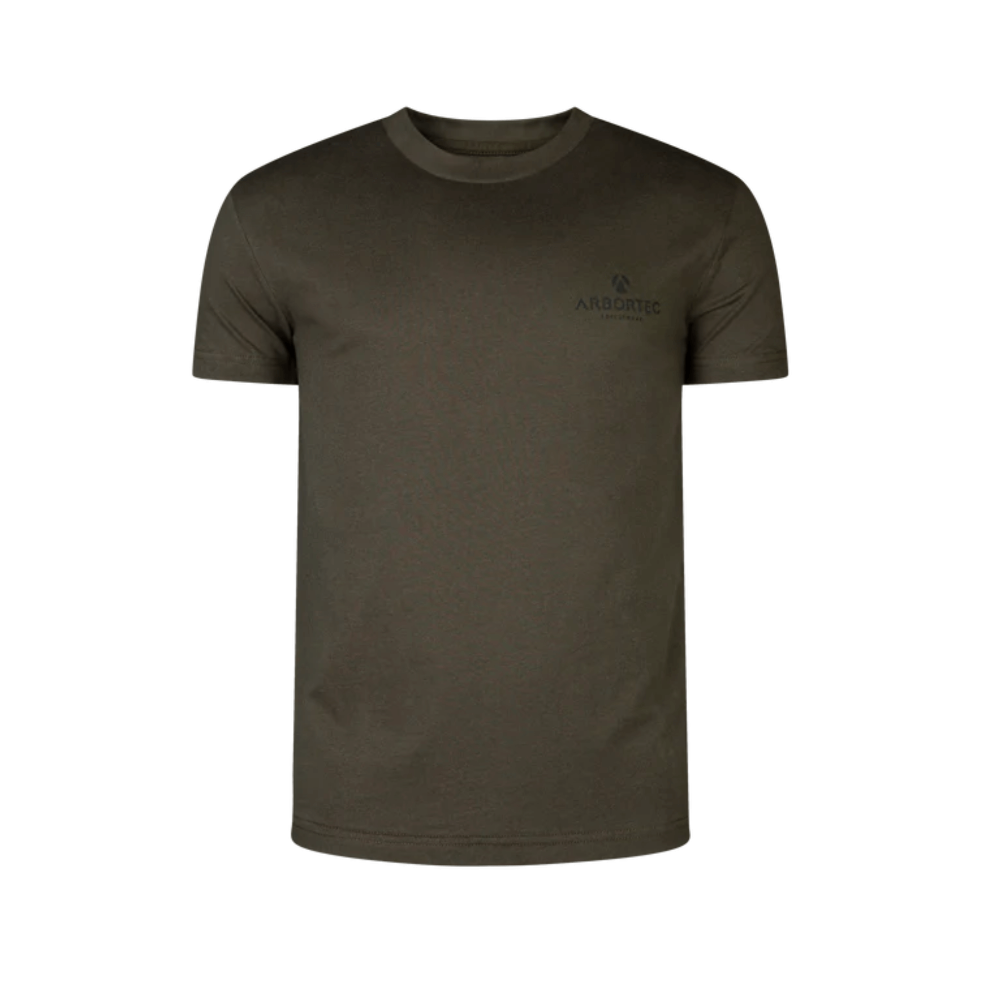 Short Sleeve T-Shirt Olive - Arbortec AT5006 premium 100% cotton tee in stylish olive color.