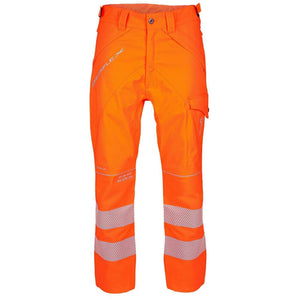 Arbortec Arborflex Storm Trousers in Hi-Vis Orange for tree surgeons, waterproof, breathable, EN ISO 20471 compliant.