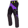 Breatheflex Chainsaw Trousers in purple for women, designed for tree surgeons with reinforced seams and durable material.