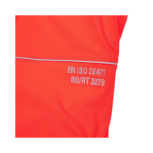 Breatheflex Chainsaw Trousers Design Type C Class 2 Hi Viz Orange with safety certifications EN ISO 20471 and GO/RT 3279.