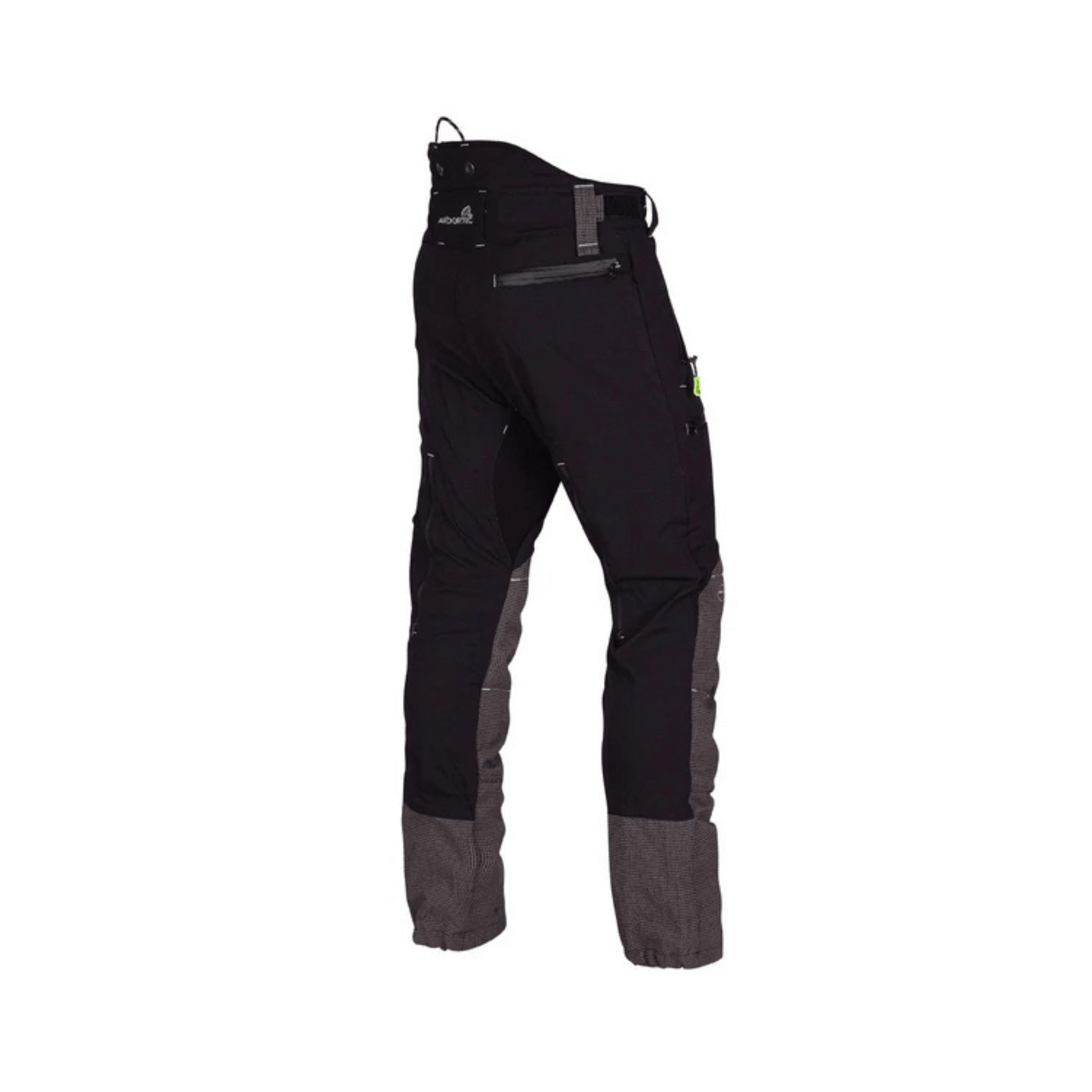 Breatheflex Pro Chainsaw Trousers Type A back view, designed for tree surgeons with advanced breathability and comfort.