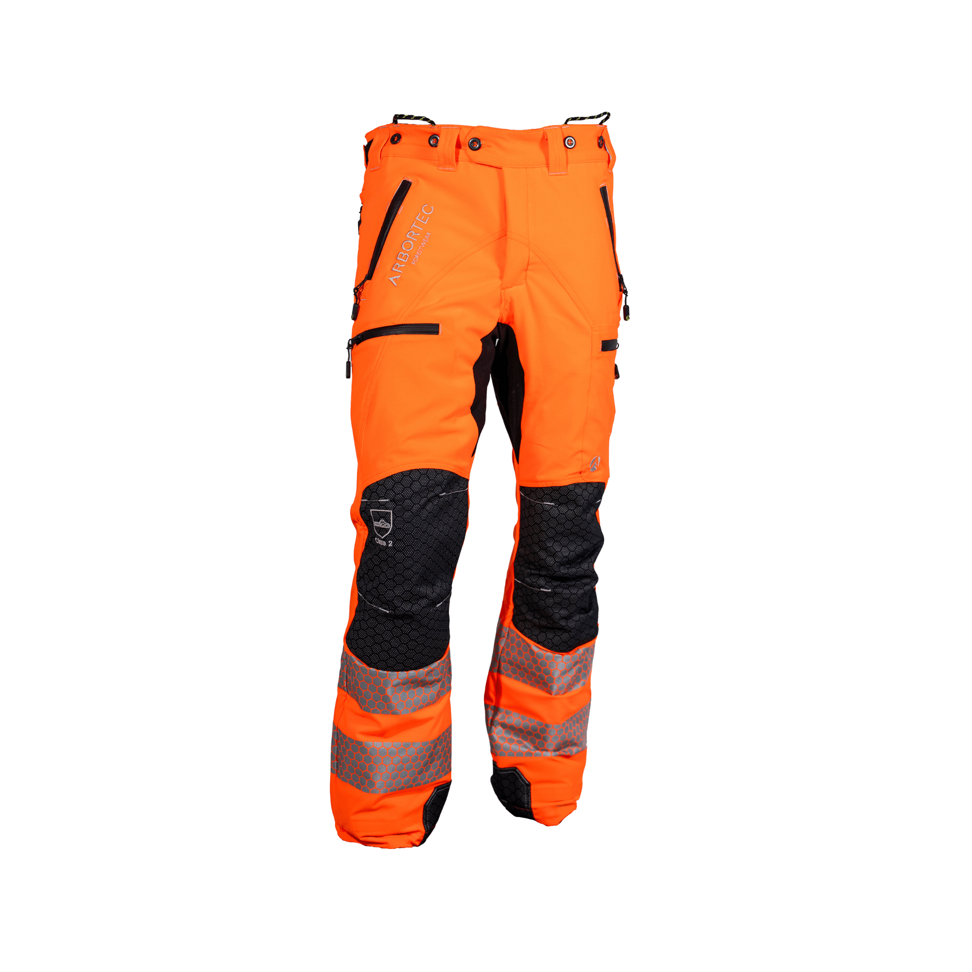 Breatheflex Pro Rail Spec Trousers Design Type C Class 2 Hi Viz Orange