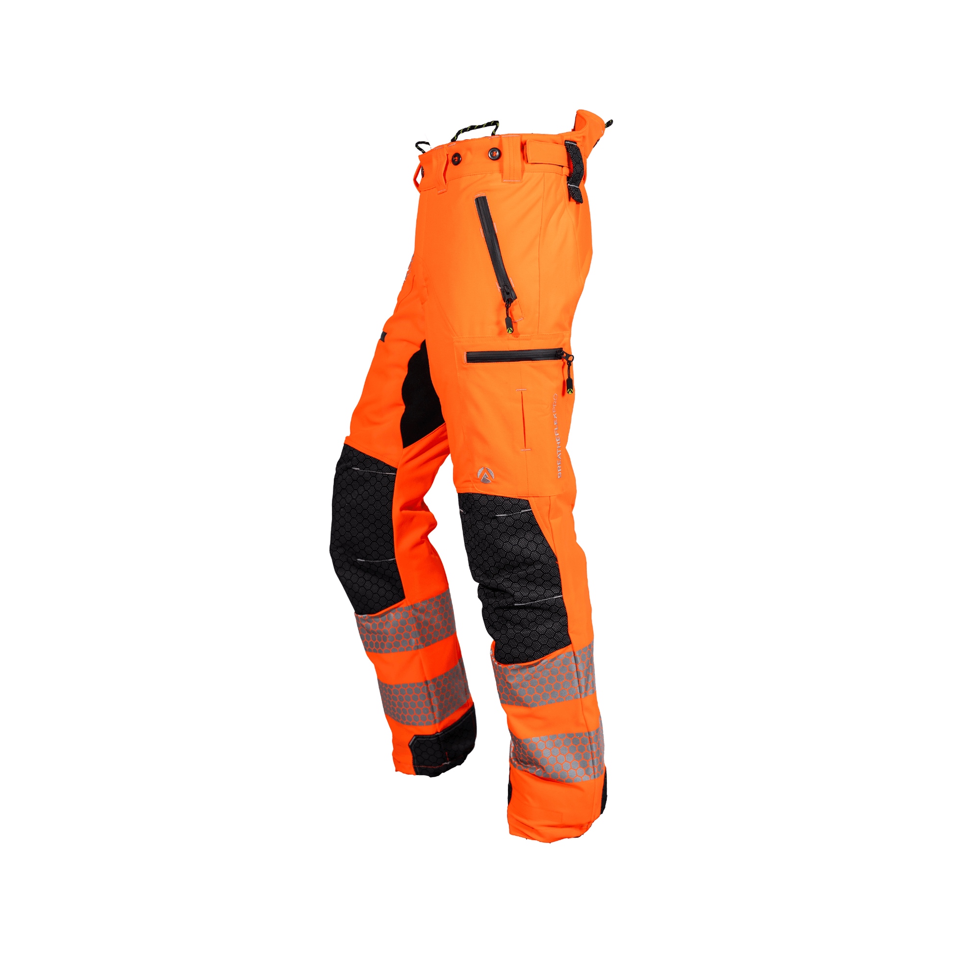 Breatheflex Pro Rail Spec Trousers Design Type C Class 2 Hi Viz Orange