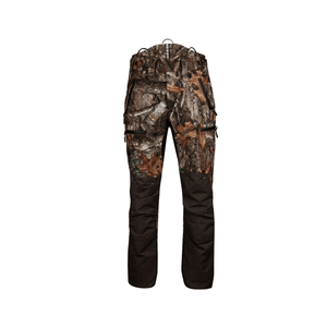Breatheflex Pro Realtree Chainsaw Trousers Type A, back view showcasing the Realtree® Edge camouflage design.