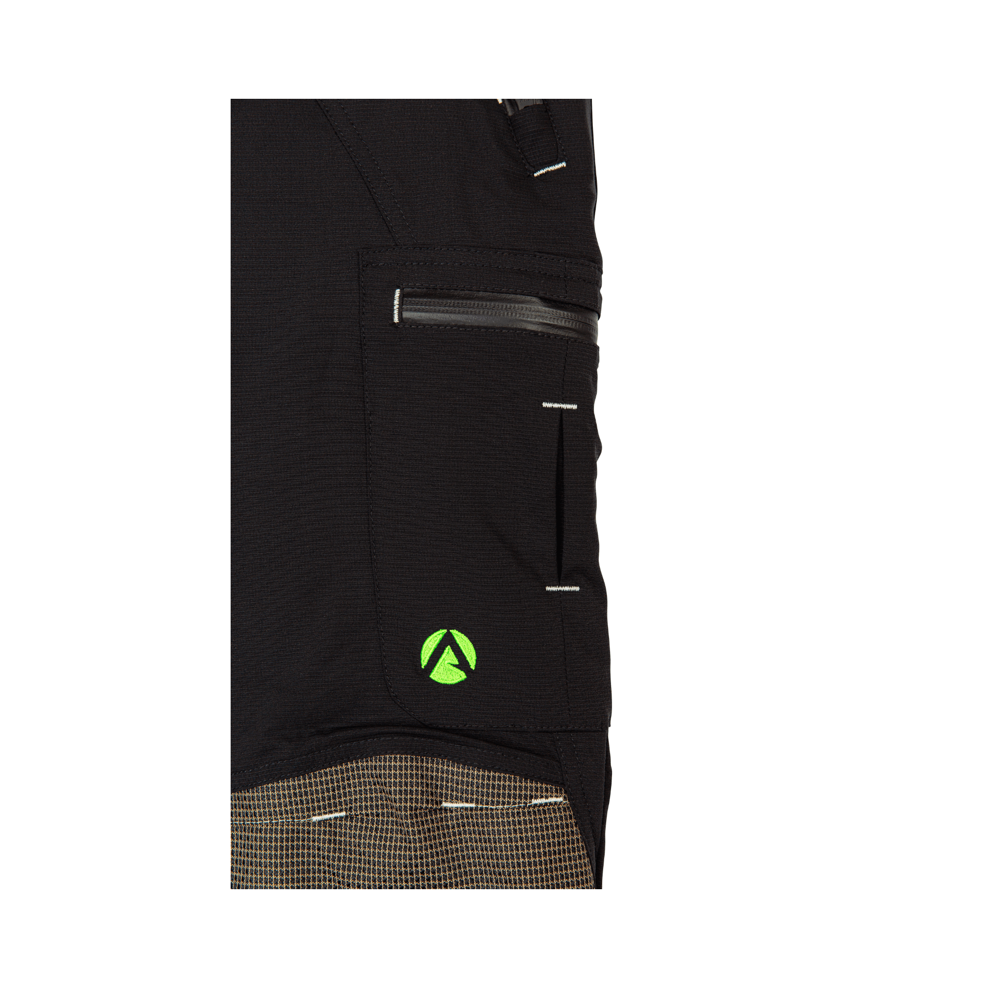 Breatheflex Pro Womens Chainsaw Trousers Type C Black featuring pockets and reinforced fabric.