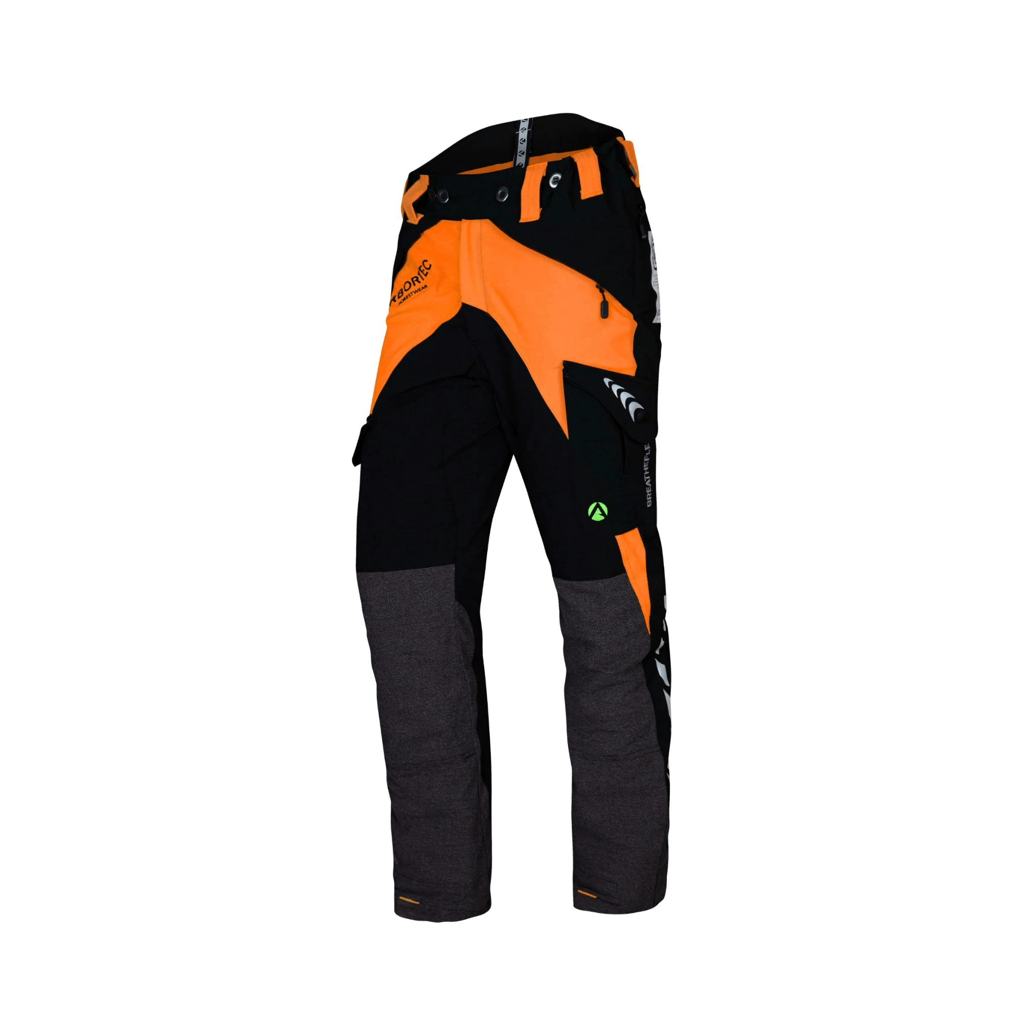 Breatheflex Chainsaw Trousers Type C, designed for arborists with high-tenacity fabrics and Kevlar® reinforcements.
