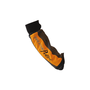 Arbortec Forearm Chainsaw Sleeve for tree surgeons, featuring safety and protection from cuts and kickback.