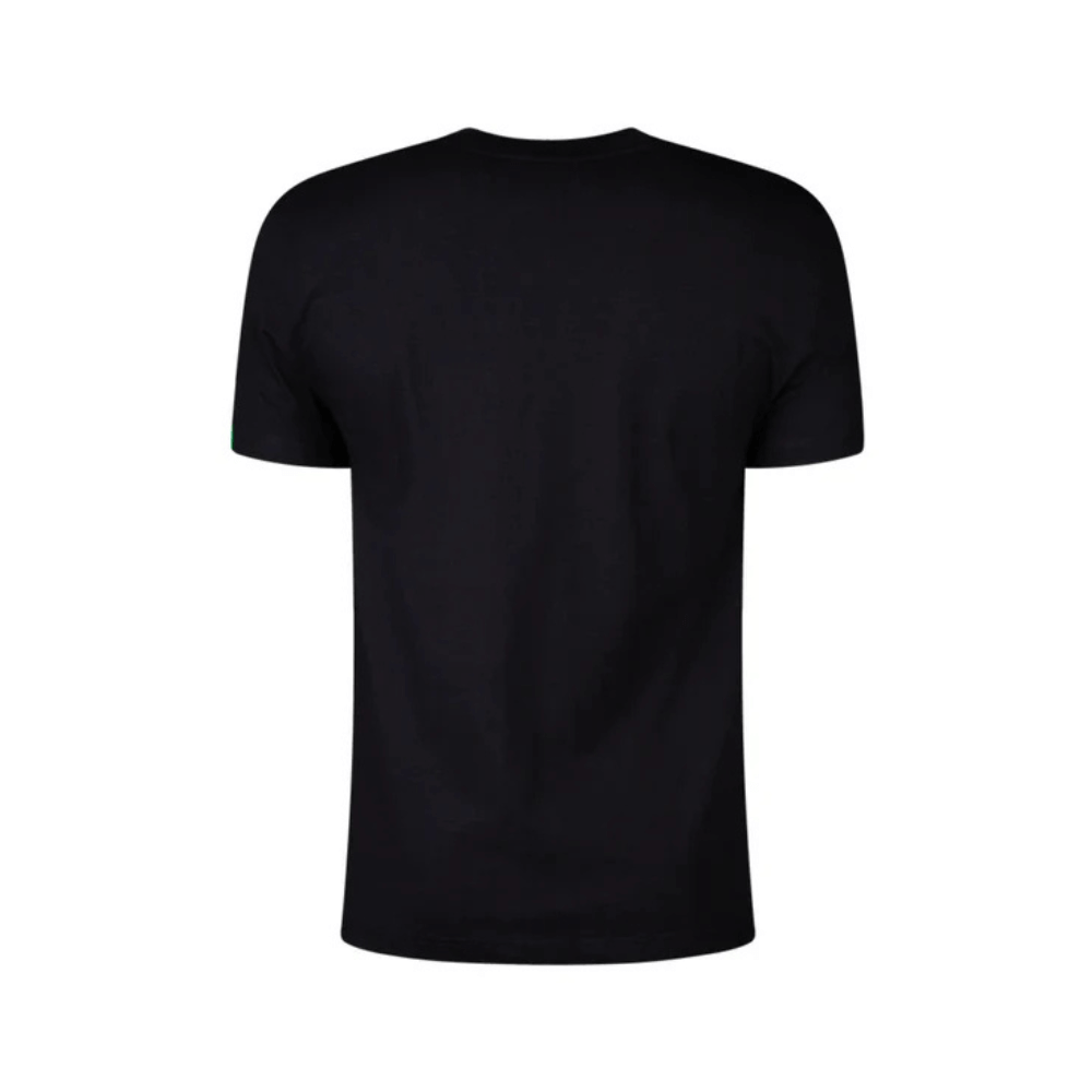 Back view of the Forestwear Black T-Shirt, a stylish 100% cotton shirt ideal for tree surgeons.