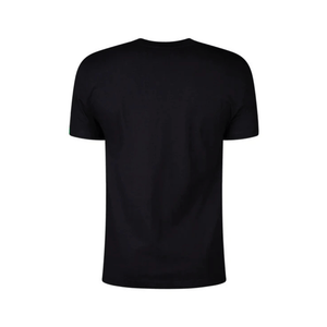 Back view of the Forestwear Black T-Shirt, a stylish 100% cotton shirt ideal for tree surgeons.