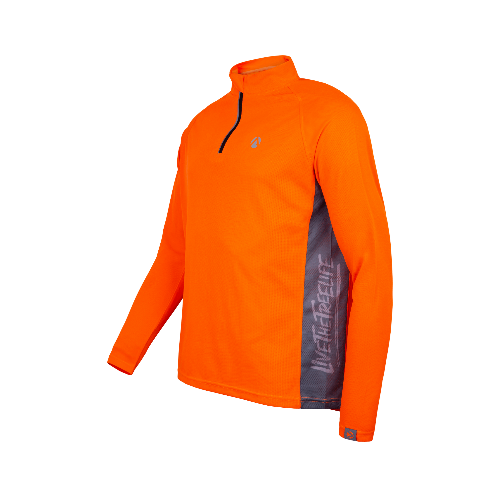 Performance T-Shirt Long Sleeve Orange – Hi-Vis long sleeve tee for outdoor activities and work.
