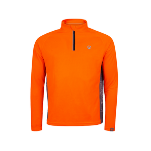 Performance T-Shirt Long Sleeve Orange - Arbortec AT5003 Hi-Vis long-sleeve lightweight shirt for outdoor use.