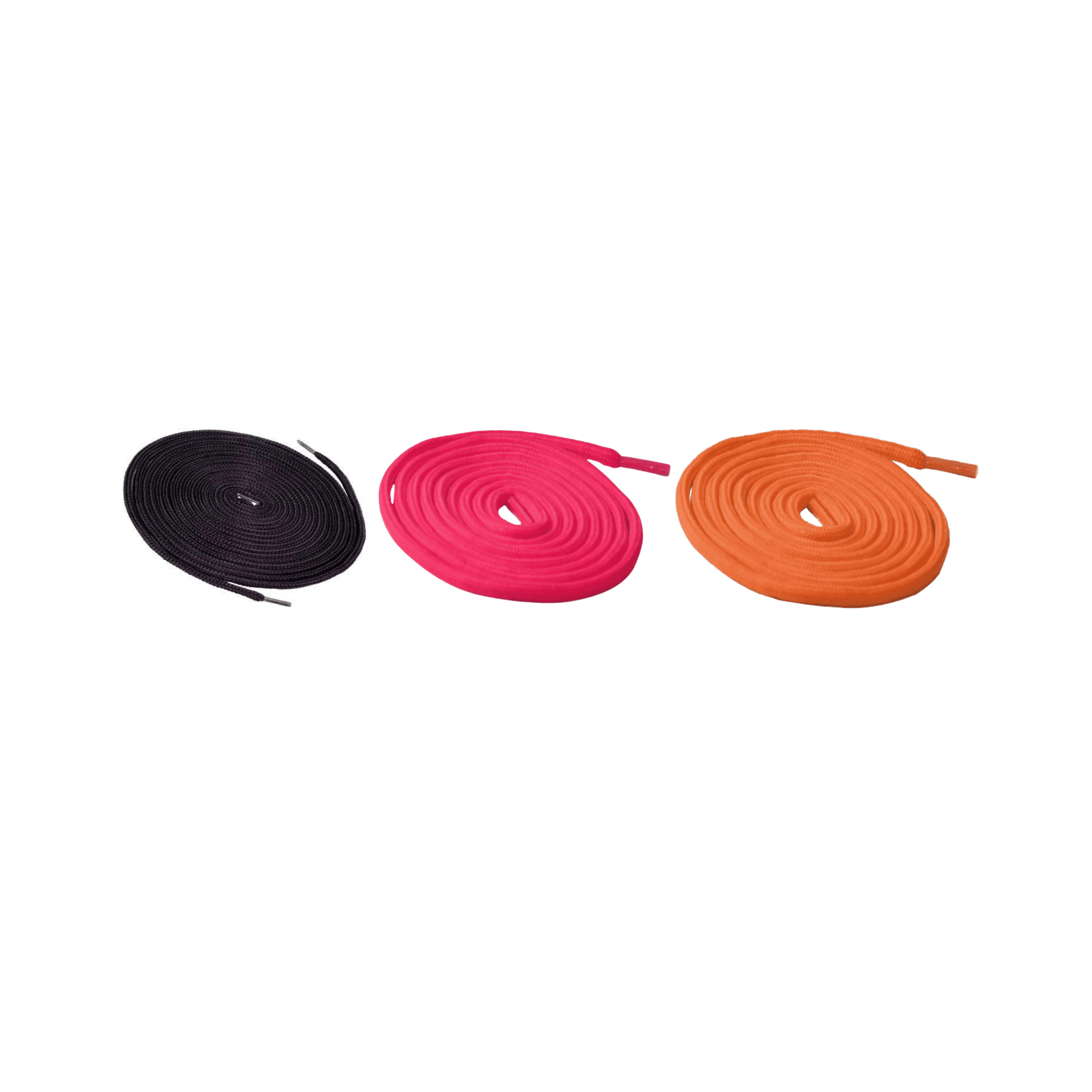 Replacement Scafell Lite Chainsaw Boot Laces in black, pink, and orange for tree surgeon and arborist use.