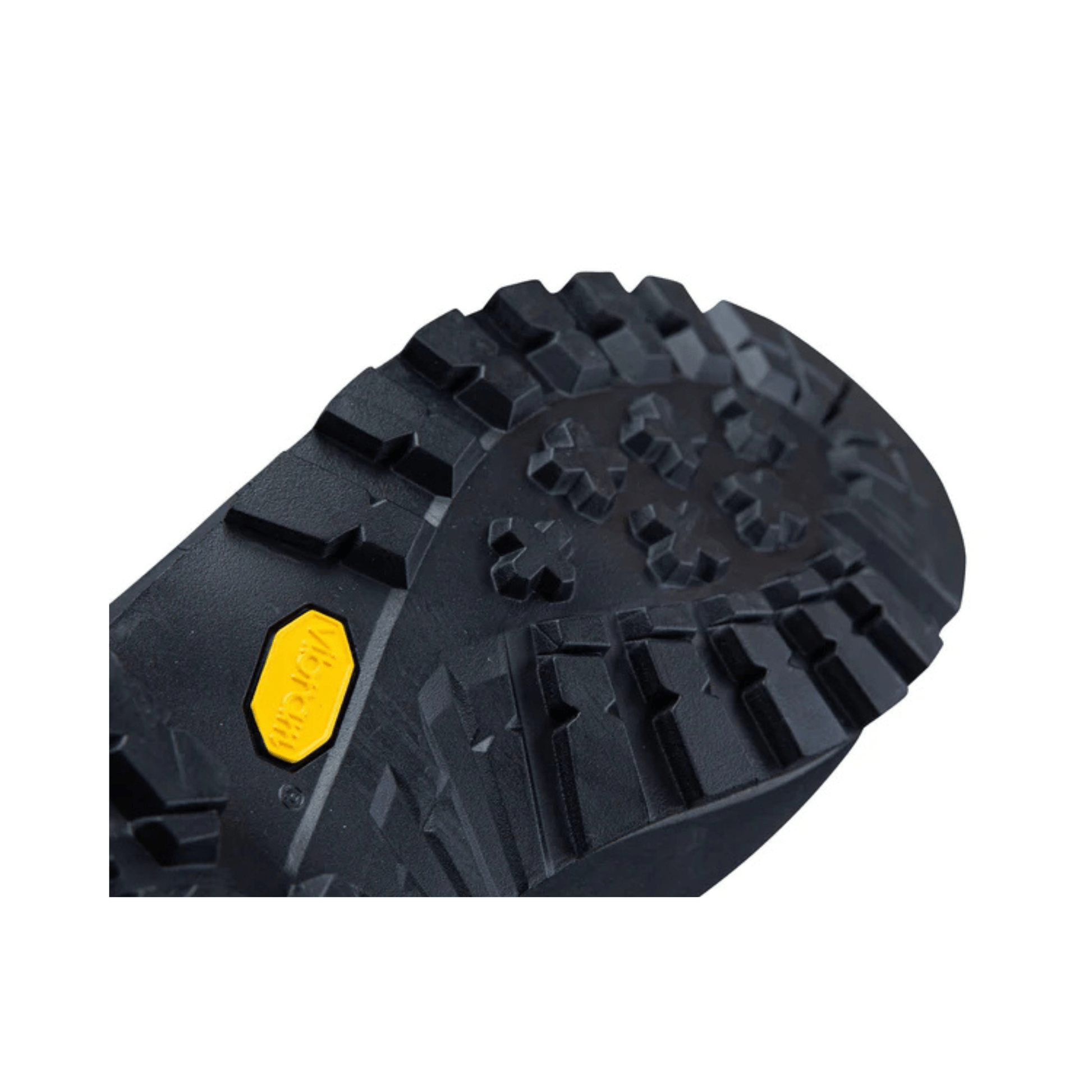 Sole of Scafell Lite Chainsaw Boots Class 2 with Vibram tread for superior grip and safety in forestry work.