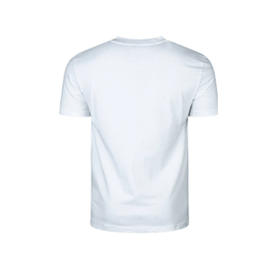 Back view of the Short Sleeve T-Shirt White showing its smooth fabric and clean design.