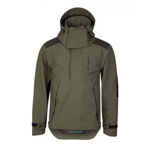 Smock Heavy Duty BreatheDry Olive Jacket for tree surgeons, featuring waterproof and breathable fabric.