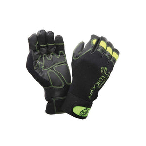 Arbortec Xpert Class 0 Chainsaw Gloves with black and green design for tree surgeons, offering safety and dexterity.
