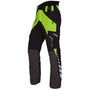 Breatheflex Chainsaw Trousers in black and lime, designed for tree surgeons with Type C protection for safety and comfort.