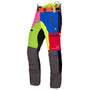 Breatheflex Pro Chainsaw Trousers in vibrant multi-coloured design, ideal for tree surgeons seeking comfort and safety.