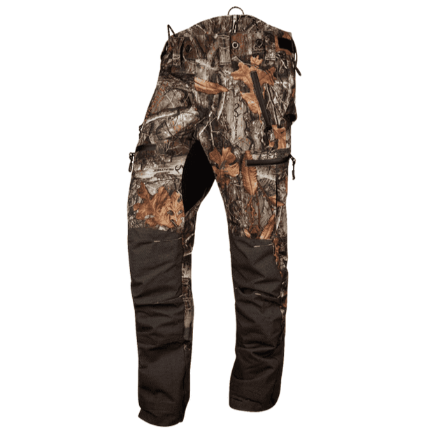 Breatheflex Pro Realtree Chainsaw Trousers Type A in camouflage pattern for tree surgeons and arborists.