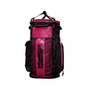 Arbortec Drykit Cobra 65L climbing rope bag in black and pink, perfect for tree surgeons and climbing gear storage.