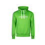 Arbortec Signature Pullover Hoodie in lime green, ideal for tree surgeons, featuring a minimalist design and iconic logos.