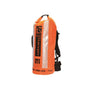 Viper DryKit Tube Climbing Backpack 40L in bright orange, waterproof design ideal for tree surgeons.