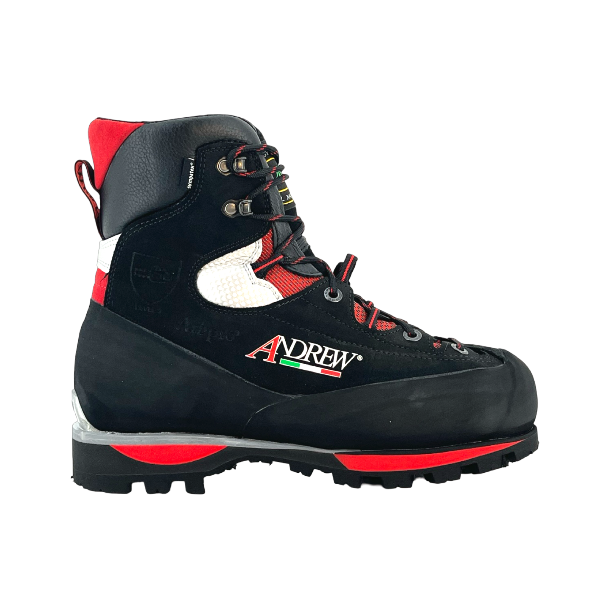 Andrew Cervino Wood S3 Black Chainsaw Boots Class 3