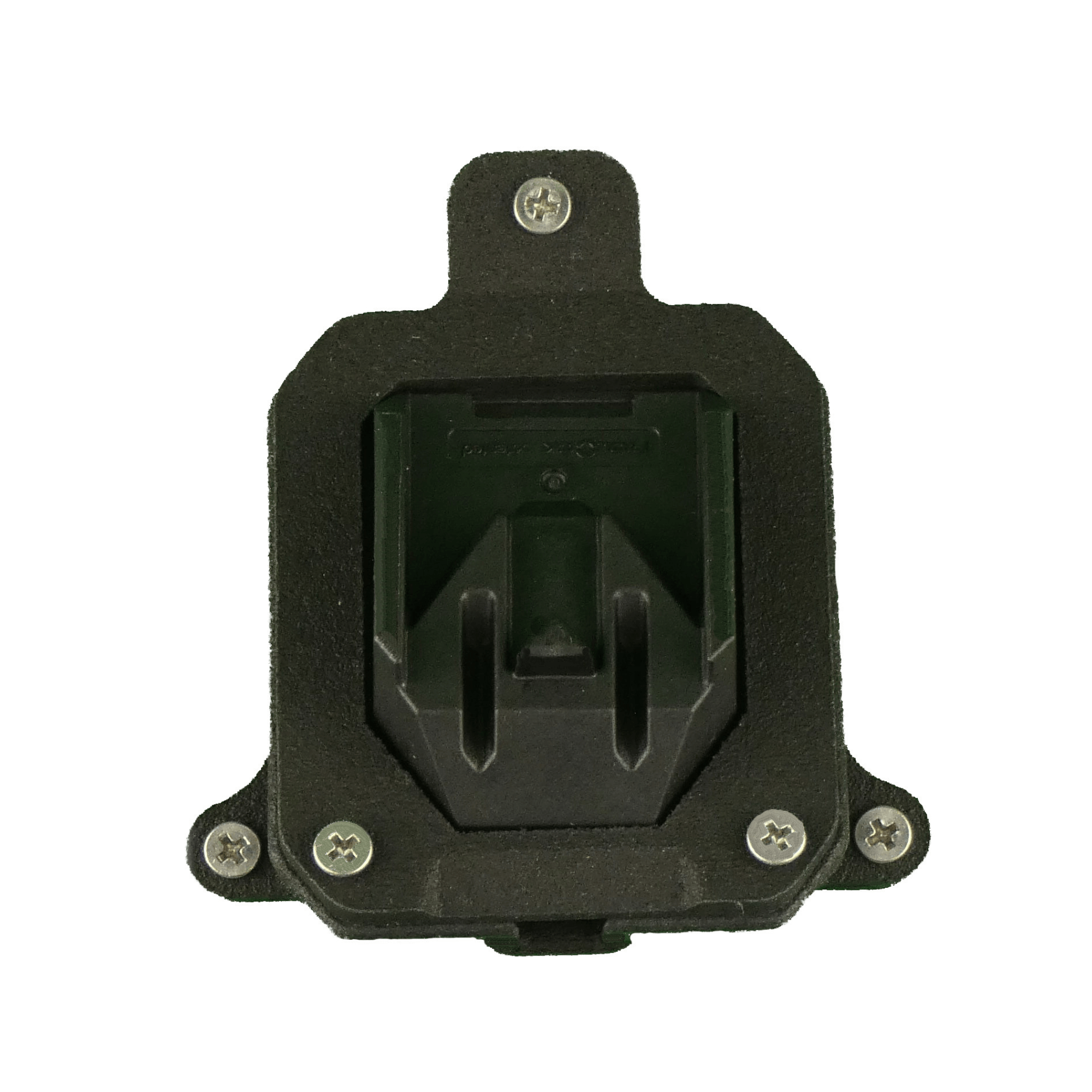 Gemini Knee Ascender Deluxe Harness Storage featuring a magnetic harness holder for quick attachment.